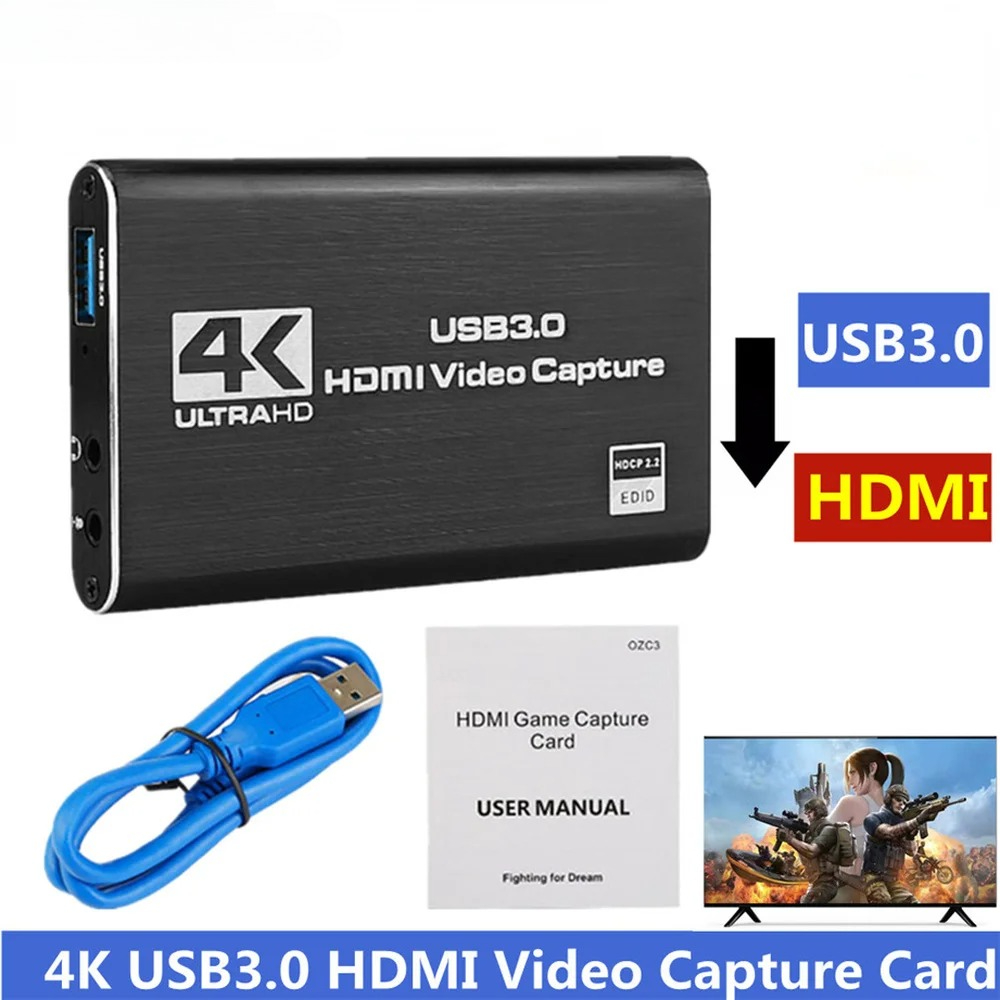 Capture Card 4K Hdmi - 4K USB 3.0 비디오 캡처 카드