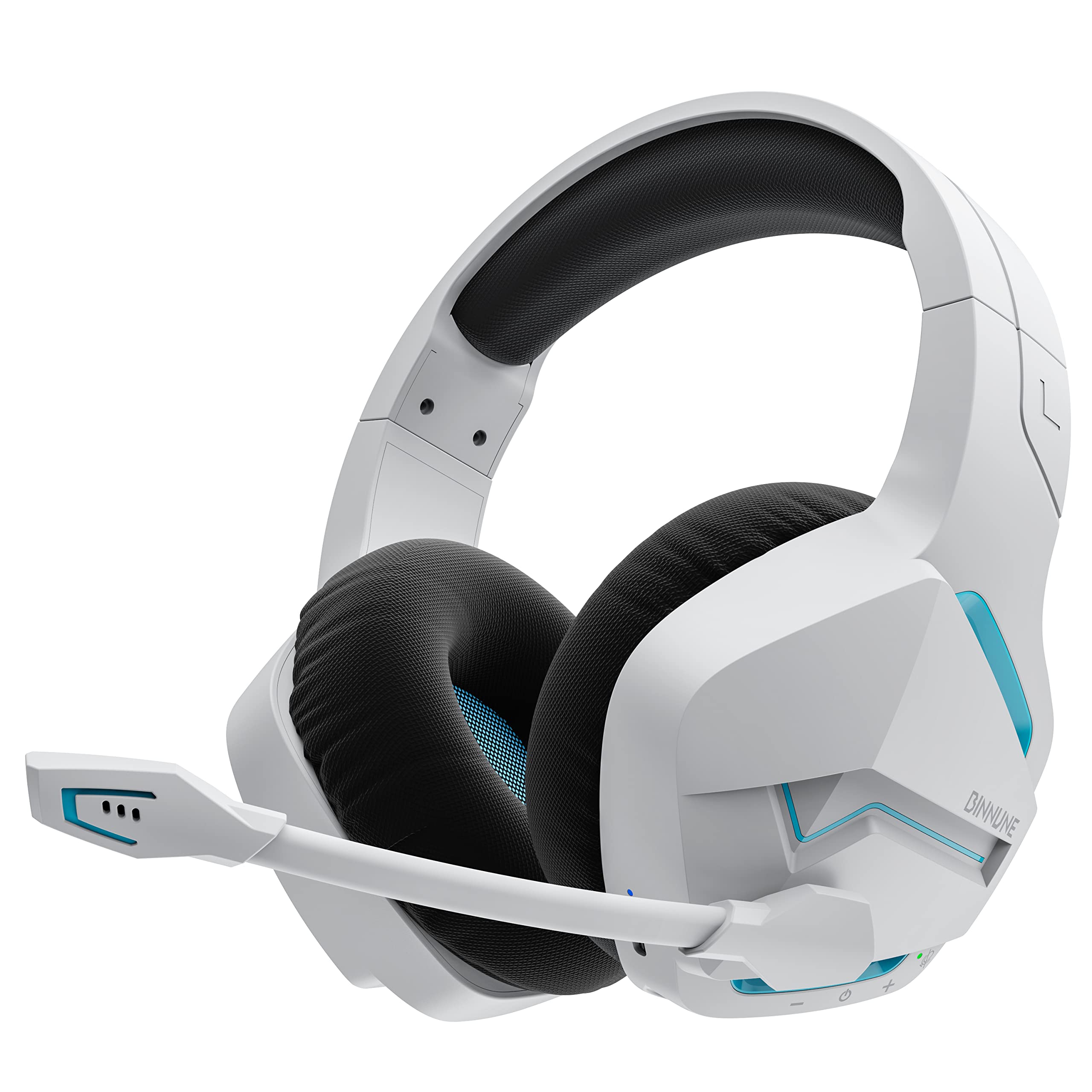 Esports Gaming Headphones - BINNUNE 게이밍 헤드셋, 노이즈 캔슬링 마이크
