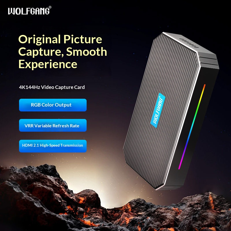 Capture Card 4K Hdmi - Wolfgang WVD12 캡처 카드, 라이브 스트리밍