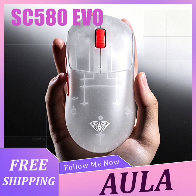 Esports Gaming Mice - AULA SC580 EVO 마우스 경량 무선