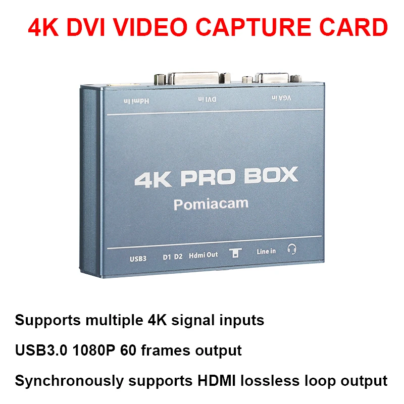 4K PRO BOX DVI HDMI VGA-USB3.0 - Capture Card 4K Hdmi 리뷰 및 가격