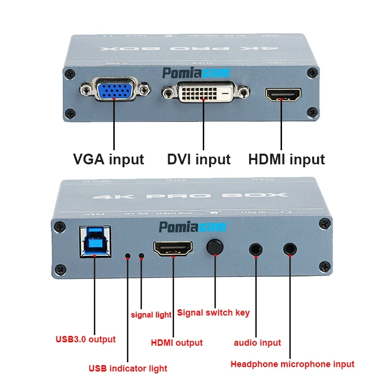 4K PRO BOX DVI HDMI VGA-USB3.0 - Capture Card 4K Hdmi 리뷰 및 가격