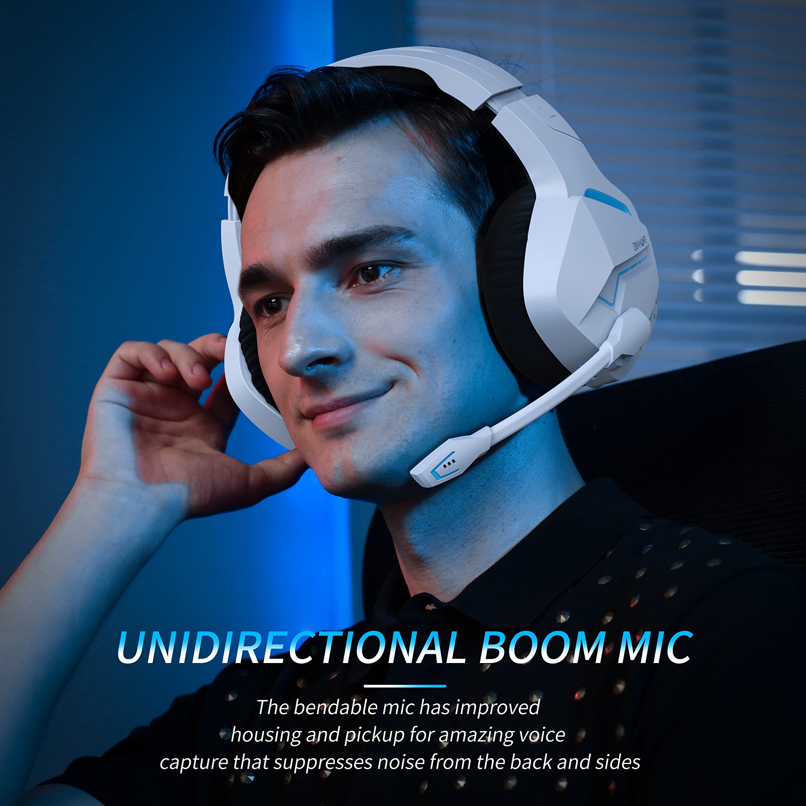 BINNUNE 게이밍 헤드셋, 노이즈 캔슬링 마이크 포 - Esports Gaming Headphones 리뷰 및 가격