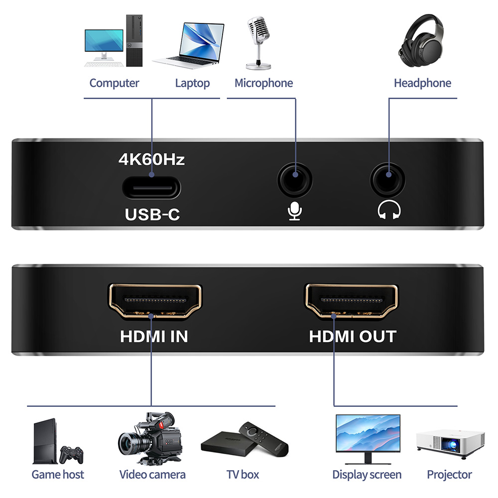 비디오 캡처 카드 호환 4K HDMI USB 3.2 4 - Capture Card 4K Hdmi 리뷰 및 가격