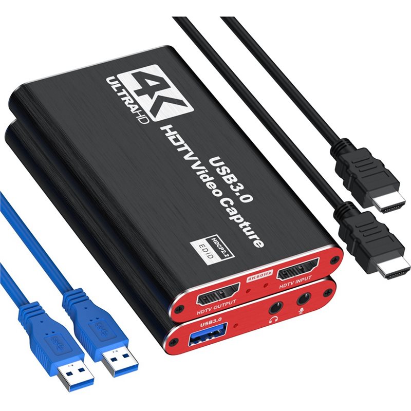 AT82-PC 녹화용 게임 4K USB 3.0 비디오  - Capture Card 4K Hdmi 리뷰 및 가격