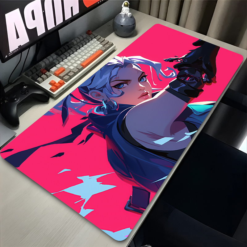 마우스 패드 핫 게임 발로란트 제트 XXL 게이밍 액세 - Esports Gaming Mice 리뷰 및 가격