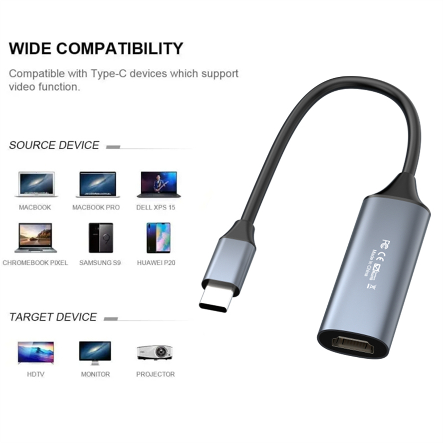 USB 유형 C-HDMI 호환 케이블 iPhone PC - Capture Card 4K Hdmi 리뷰 및 가격